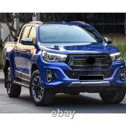 For Toyota Hilux Revo 2015-2019 Wide Wheel Arches Fender Flares Black Body Kit