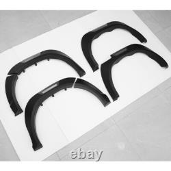 For Toyota Hilux Revo 2015-2019 Wide Wheel Arches Fender Flares Body Kit Black