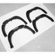 For Toyota Hilux Revo 2015-2019 Wide Wheel Arches Fender Flares Body Kit Black