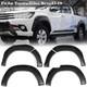 For Toyota Hilux Revo Wide Wheel Arches Fender Flares Body Kit Matte Black 15-19
