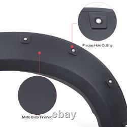 For Toyota Hilux Vigo 2005-2014 MK7 Wide Body Wheel Arches Extensions Kit Black