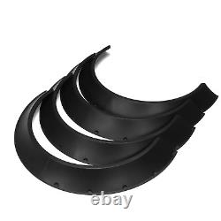 For Toyota Yaris 4Pcs Car Fender Flares Extra Wide Body Kit Wheel Arches 4.5