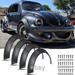 For VW Beetle Golf GTI 4x Fender Flares Extra Wide Body Wheel Arches Mudguards