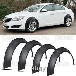 For Vauxhall Insignia 4PCS 3.5 Car Fender Flares Extra Wide Body Wheel Arches