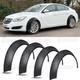 For Vauxhall Insignia 4pcs 3.5 Car Fender Flares Extra Wide Body Wheel Arches
