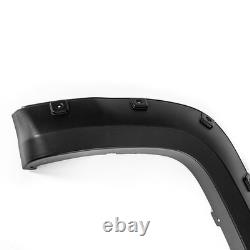For Vw Amarok 2010-20 Black Wide Front Rear Wheel Arches Fender Flares Body Kits