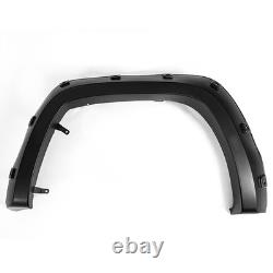 For Vw Amarok 2010-20 Black Wide Front Rear Wheel Arches Fender Flares Body Kits