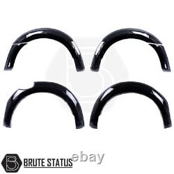 Ford Ranger 2012-2022 Gloss Black Wide Body Wheel Arches Fender Flares T6 T7 T8