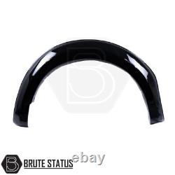 Ford Ranger 2012-2022 Gloss Black Wide Body Wheel Arches Fender Flares T6 T7 T8