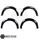 Ford Ranger 2012-2022 Gloss Black Wide Body Wheel Arches Fender Flares T8