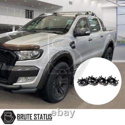 Ford Ranger 2012-2022 Gloss Wide Body Wheel Arches & Wheel Spacers T6 T7 T8