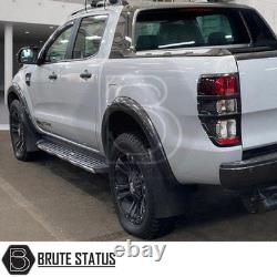 Ford Ranger 2012-2022 Gloss Wide Body Wheel Arches & Wheel Spacers T6 T7 T8