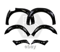 Ford Ranger 2016-19 Wide Body Wheel Arches Gloss Black Fender Flares Kit T7