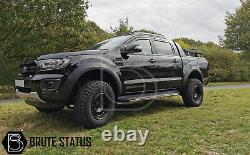 Ford Ranger 2019-2020 Wide Body Wheel Arches Fender Flares T8 OEM Raptor Style