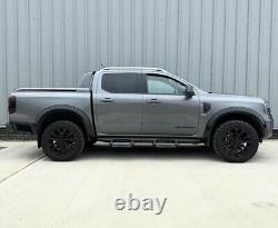 Ford Ranger 2023 2024 T9 WILDTRAK Wide Wheel Arch Kit Gloss Black OEM Design