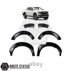 Ford Ranger 2023+ Wide Body Wheel Arches Fender Flares Kit Riveted Style T9