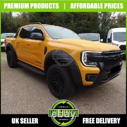 Ford Ranger 2023+ Wide Body Wheel Arches Fender Flares Kit Riveted Style T9