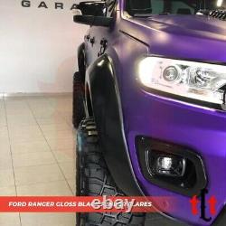 Ford Ranger Big Ultra T6-T7 Wide Body Wheel Arches Fender Flares Kit Gloss Black