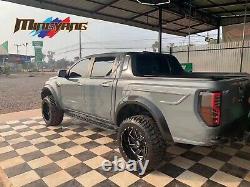Ford Ranger Raptor Style Body Kit 2 Grille Bumper, Wide Wheel Arches 2016-2019
