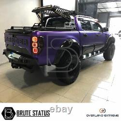 Ford Ranger T7 Wide Body Wheel Arches 2016 Fender Flares Overland Extreme