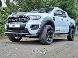 Ford Ranger T8 2019 Onwards Wide Bolt On Look Wheel Arch Kit With 35mm Spacers