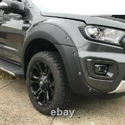 Ford Ranger T8 2019 Onwards Wide Bolt On Look Wheel Arch Kit With 35mm Spacers