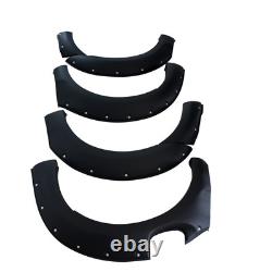 Ford Ranger T8 Wide Fender Flares Matt Black Raptor Wheel Arches 2018-2021