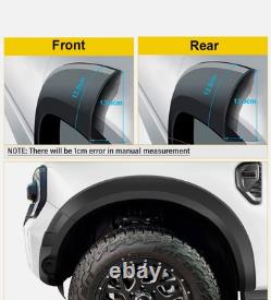 Ford Ranger T9 2023+ Wildtrak Xtreme Gloss Black Wide Arch Kit Fender Arches