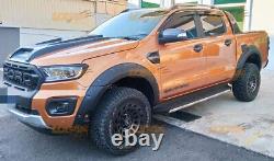 Ford Ranger Wide Body Wheel Arch Extensions Fender Flares T8 2019-2022 Wildtrak