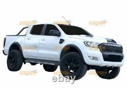 Ford Ranger Wide Body Wheel Arch Extensions Slim Fender Flares 2015 2022 6 pcs