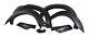 Ford Ranger Wide Body Wheel Arches Fender Flares Kit T6 2012-15