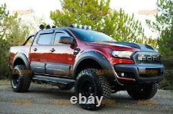 Ford Ranger Wide Body Wheel Arches Fender Flares Kit T6 T7 T8 Raptor Style