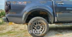 Ford Ranger Wide Wheel Arch Extensions Raptor Style 2015 2022 T6 T7 T8