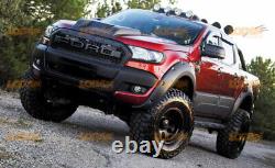 Ford Ranger Wide Wheel Arch Extensions with Screws 2015 2023 Fender Flares