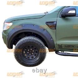 Ford Ranger Wide Wheel Arch Extensions with Screws T6 2012 2015 Fender Flares