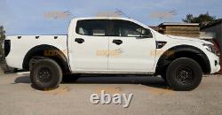 Ford Ranger Wide Wheel Arches Extensions with Screws Raptor Style 2012 2014 T6