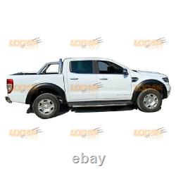 Ford Ranger Wide Wheel Arches Fender Flares Raptor Style 2015 2022 Matt Black