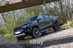 Ford Ranger Wildtrak 55mm Wide Arch Kit extensions fits 2019- Shadow Black