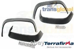 Front Rear +30mm Wide Wheel Arch Kit for Land Rover Defender 83-16 Terrafirma
