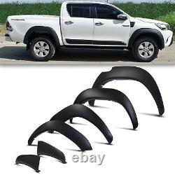 Front Rear Abs Wheel Wide Arch Fender Flare Kit Toyota Hilux Revo An120 An130