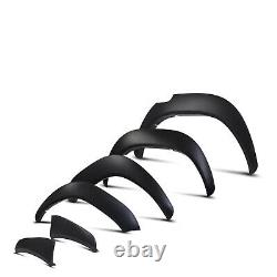 Front Rear Abs Wheel Wide Arch Fender Flare Kit Toyota Hilux Revo An120 An130