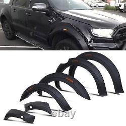 Front Rear Wheel Wide Arch Fender Body Flare Set For Ford Ranger T6 T7 T8 15-20