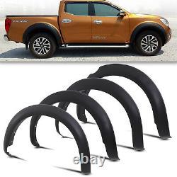 Front Rear Wide Body Wheel Arch Fender Flare Kit For Nissan Navara D40 08-12