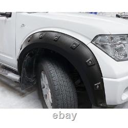 Front Rear Wide Body Wheel Arch Fender Flare Set For Nissan Navara D40 2006-2010