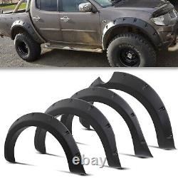 Mitsubishi L200 Large Roue Arches Fender Flares 2005-2010 Look Grande Extension