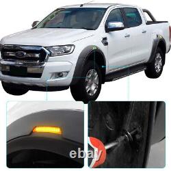 Front Rear Wide Body Wheel Arches Fender Flares Kit For Ford Ranger 2015-2022