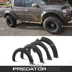 Front Rear Wide Wheel Arch Fender Flare Kit For Mitsubishi L200 Series 4 05-15