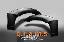 G. R. A. M. S Wider Front Wings +50mm FENDER for LEXUS IS for Wide Body v8