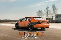 G. R. A. M. S Wider Front Wings +50mm FENDER for LEXUS IS for Wide Body v8