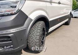 Genuine Wide arches set/ Fender Flare Extension for VW Crafter MK2 2017+ Trims